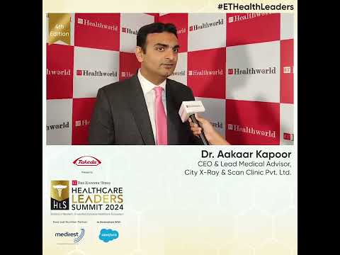 Dr. Aakaar Kapoor at #ETHealthLeaders 2024!