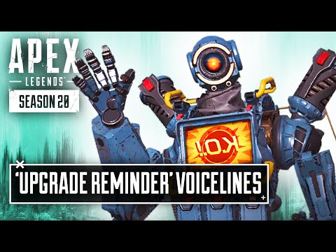 *NEW* Upgrade Reminder Voicelines - Apex Legends Season 20