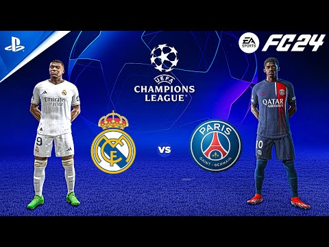 FC 24 | Real Madrid vs PSG - UEFA Champions League Final ft. Mbappe | 4K