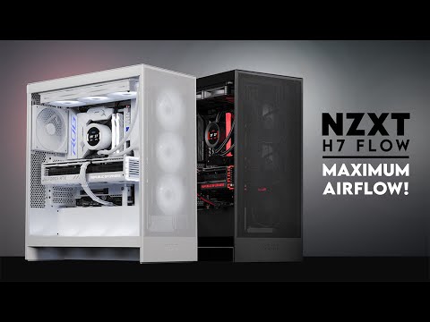 The New NZXT H7 Flow Hits Hard! | RTX 4090 Gaming PC Build | + NZXT F360 RGB Core & C1500