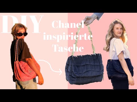 GESTEPPTE TASCHE NÄHEN | Vintage Chanel inspirierte Handtasche selbernähen