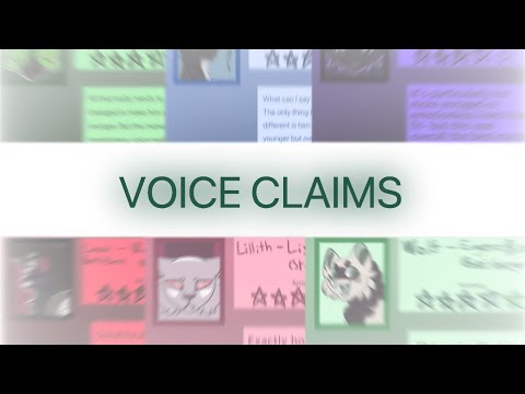 Lepidoptera (oc) Voice Claims!