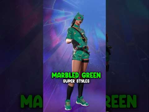 Fortnite "Marbled Green" Super Styles - All Chapter 6 Season 2 Skins