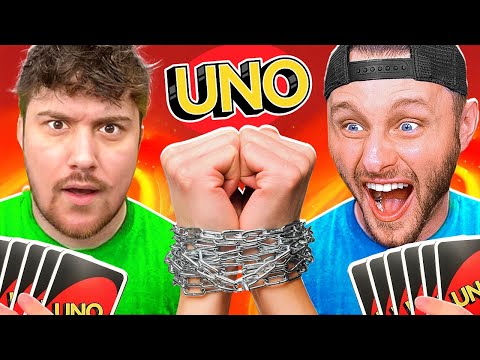 4 IDIOTS Chained Together in UNO