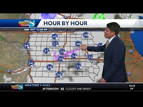 Iowa weather: Strong storms Friday followed by a weekend cooldown