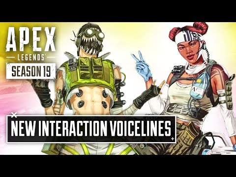 *NEW* Octane and Lifeline Interactions - Apex Legends Season 19