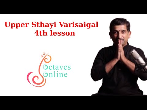 Upper Sthayi Varisaigal 4th lesson | Carnatic Violin | OctavesOnline