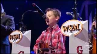 Carson Peters and Ricky Skaggs - "Blue Moon of Kentucky" ( Live at the Grand Ole Opry )