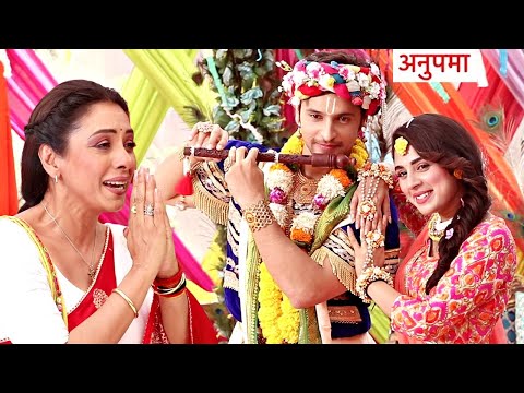 Anupama Today Episode - Prem And Rahi Dance As Radha Krishna | Holi Special On Location