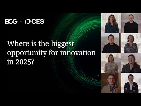 Where are the biggest opportunities for innovation in 2025?