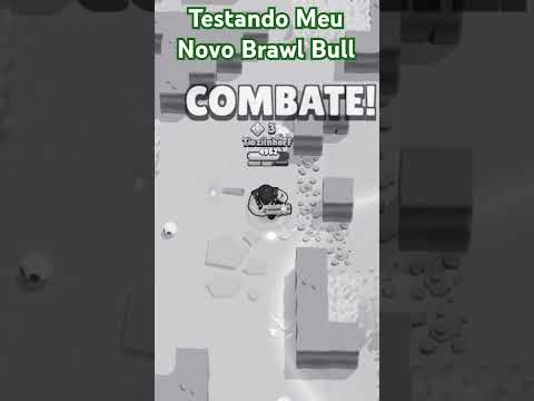 Testando Meu Novo Brawl BULL | Brawl Stars #brawlstars #supercell #shorts