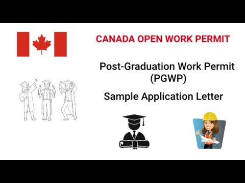 Post Graduation Work Permit (PGWP) Sample ACTUAL Application Letter