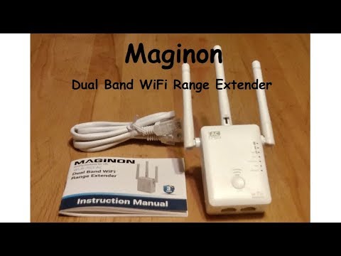 Maginon Dual Band WiFi Range Extender