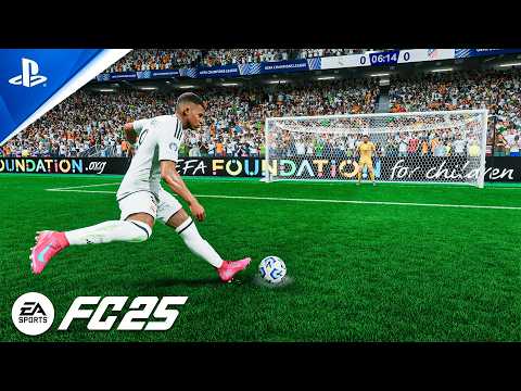 FC 25 | Real Madrid vs Atletico Madrid - UCL 24/25 | Realistic TV Broadcast Camera | PS5 PRO