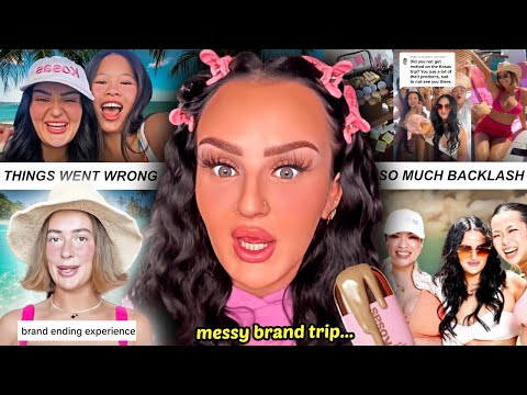 Influencer brand trips NEED to be stopped...(this is messy)