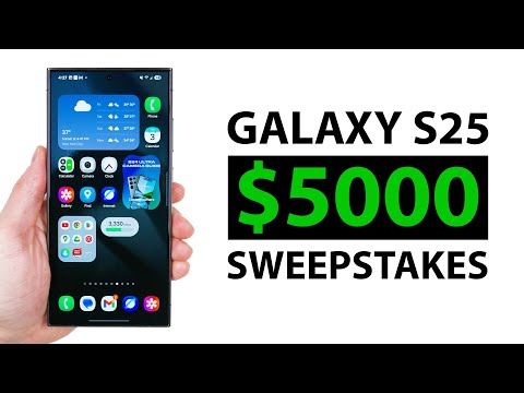 Samsung's Galaxy S25 Series $5000 Sweepstakes! (FREE to enter)