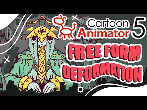 2D Animation Software / Cartoon Animator 5 NEW FFD Update / Blender GP and Affinity Characters