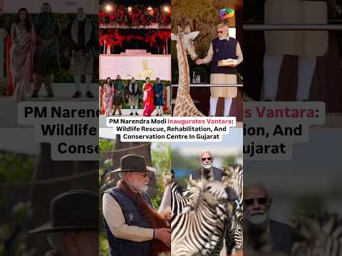 PM Narendra Modi inaugurated and visited wildlife rescue, rehabilitation, and conservation centre