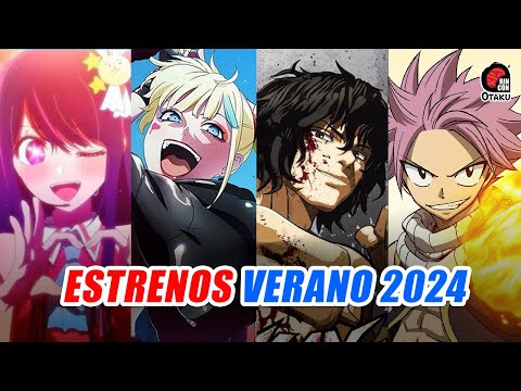 🤩 Estrenos de ANIME VERANO 2024 y donde verlos | Rincón Otaku