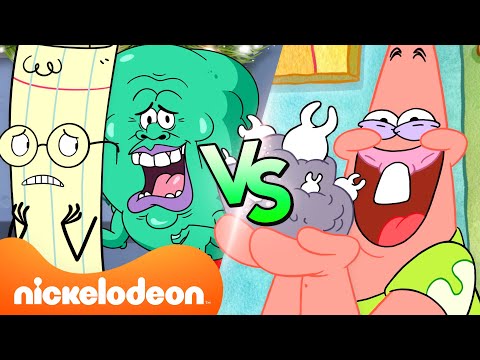 Who’s Weirder? Rock Paper Scissors vs. Patrick Star 🤪 | @Nicktoons