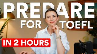 Score 100+ on TOEFL with this plan. TOEFL Prep in just 2 hours.