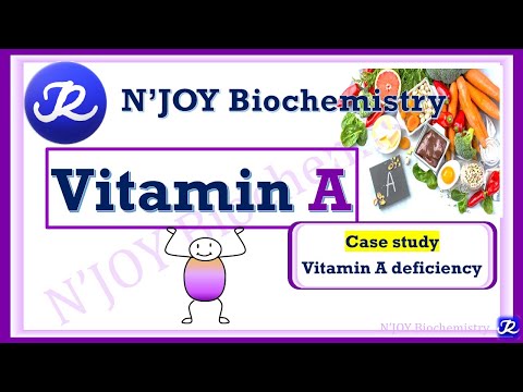 2: Vitamin A| Fat Soluble Vitamin| Vitamins|  Biochemistry| @NJOYBiochemistry