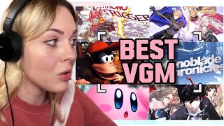 Reacting to the BEST VIDEO GAME MUSIC (as picked by you!)