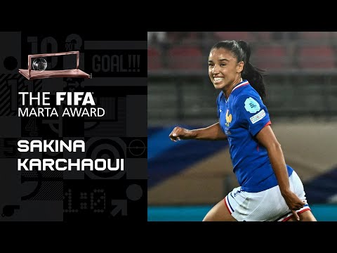 Sakina Karchaoui | France v Sweden | FIFA Marta Award 2024 Nominee