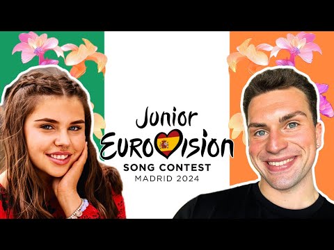 LET’S REACT TO IRELAND’S ENTRY FOR JUNIOR EUROVISION 2024 | ENYA COX DEMPSEY - LE CHÉILE