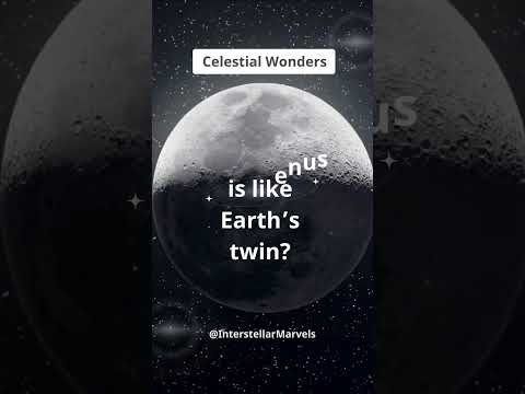 Venus: Earth's Twin with Toxic Beauty!#Celestial Bodies #SpaceExploration #shorts