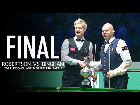 Neil Robertson vs Stuart Bingham 2025 Snooker World Grand Prix Final Part 1