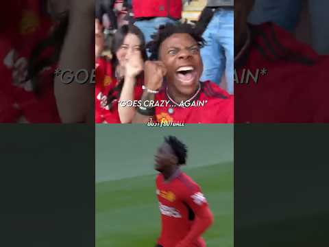 IShowSpeed reacts to Man United winning the FA cup 😂🏆