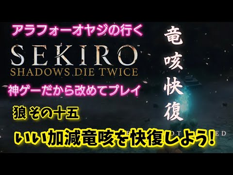 狼その十五 竜咳快復【隻狼】改めて隻狼やる！