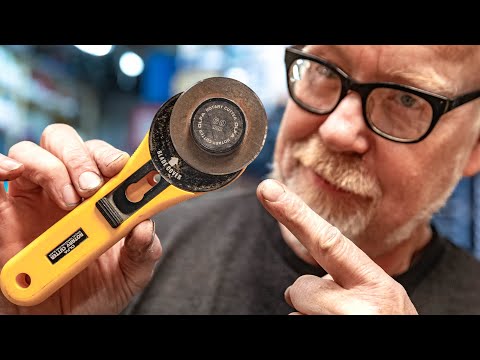 Adam Savage's Favorite Tools: Rotary Cutter!