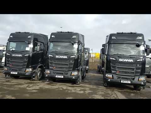 AT Contracting & Plant Hire Limited Scania XT 500S vehicles supplied by Keltruck