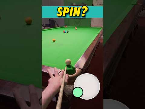 Snooker Side Spin Effects 🔄 GoPro Headcam POV