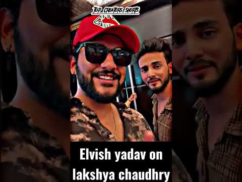 Elvish yadav on lakshya Chaudhary #shorts #elvishyadav @TheSocialFactory