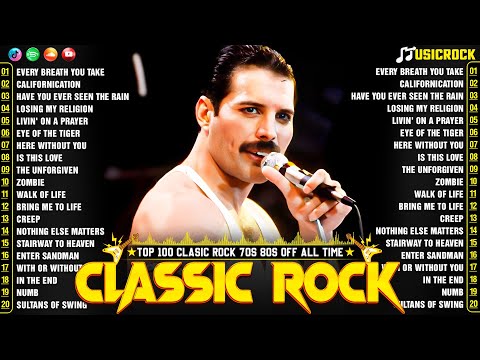 Best Classic Rock Songs 70s 80s 90s🔥ACDC, U2, Guns N Roses, Metallica, Aerosmith, Bon Jovi, Queen