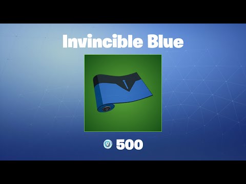 Invincible Blue | Fortnite Wrap