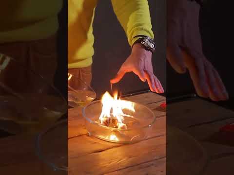 Putting Out a Fire With 'Dry Liquid' 🔥😮 #shorts