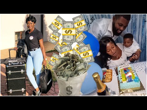 BUSY MUM VLOG: 💵I Got Paid In Dollars 💵| How I Chase Money In ITALY + Baby’s 1st Birthday Party 🎉