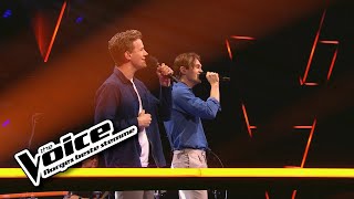 Jonas Utseth Peitersen vs.Mikael Johansen | The Scientist(Coldplay)| Battles | The Voice Norway 2025