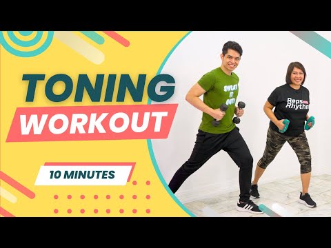 10 MIN TONING WORKOUT with MOM • ALL Standing • Keoni Tamayo • Workout #190