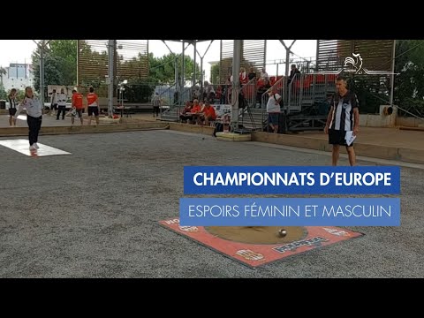 CHAMPIONNATS D’EUROPE ESPOIRS FEMININ & MASCULIN