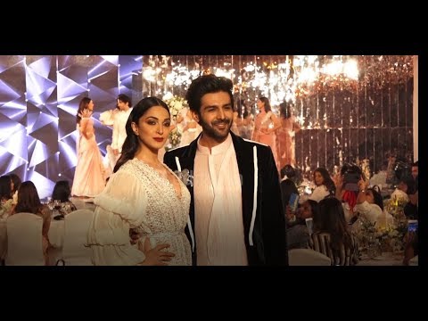 Kiara Advani and Kartik Aryan Walks On Ramp for Manish Malhotra