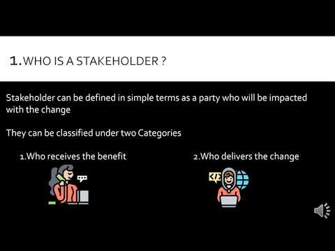 Who is a stakeholder? (Business Analyst Interview Question)  #shorts