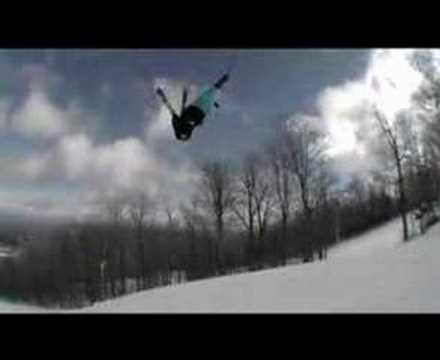 Parker White kills it at Stratton, VT (freeskiing)