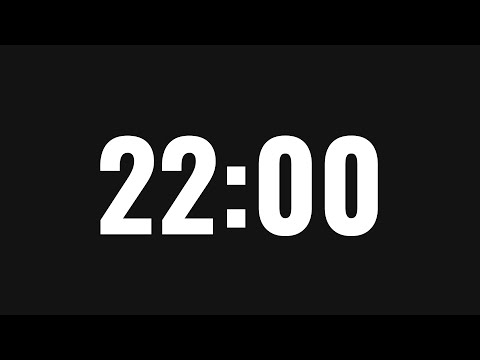 22 Minute Timer