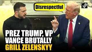 “You’re not winning this…” US President Trump grills Ukrainian President Zelenskyy at White House