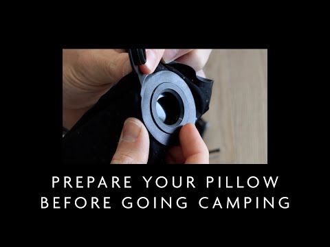 PREPARE YOUR PILLOW BEFORE CAMPING